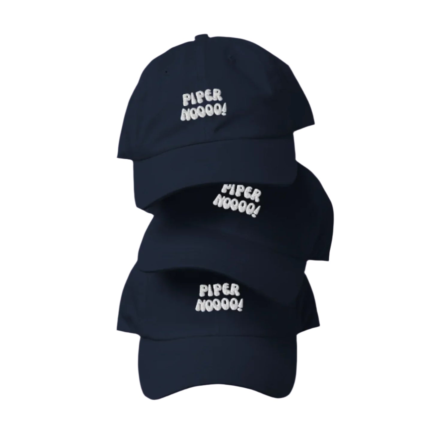 "Piper Noooo!" Organic Cotton Unisex Hat - Inspired by The White Lotus Season 3